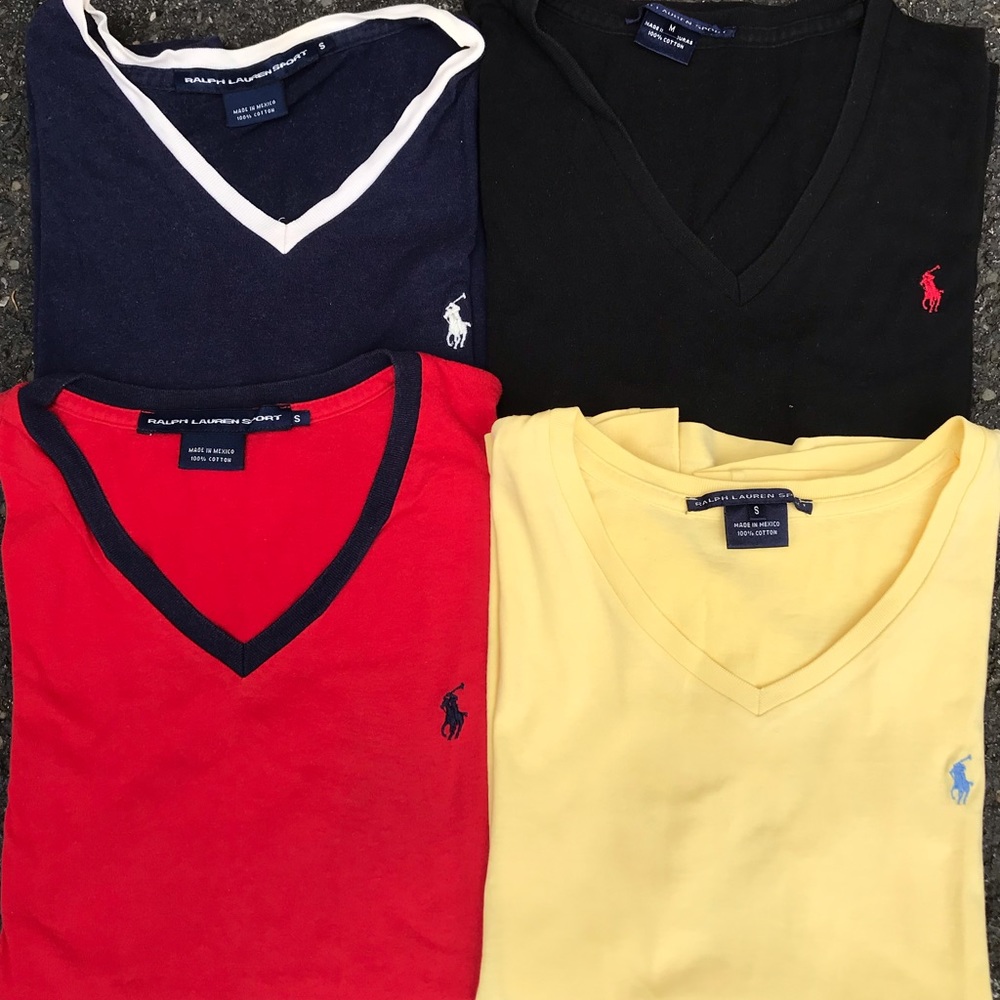 LOT of Polo Ralph Lauren Vintage Short-Sleeve Tops